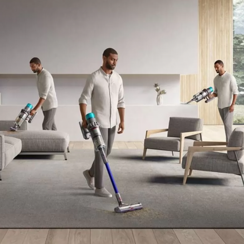 Dyson Gen5 Outsize Cordless Vacuum Nickel-Blue (447923-01), фото 3