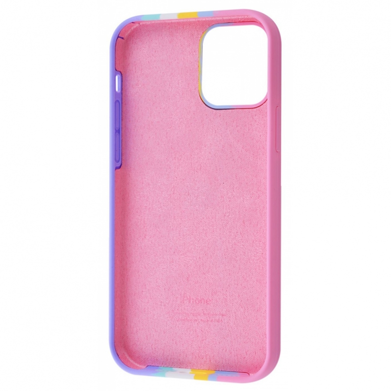 Чохол Rainbow Silicone Case iPhone 12/12 Pro, фото 5