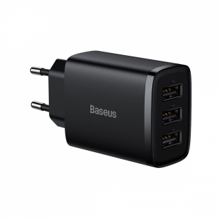 МЗП Baseus Compact 17W (3 USB)