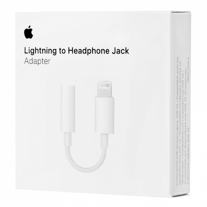 Перехідник Lightning to 3.5mm Headphone Jack Adapter ORIGINAL