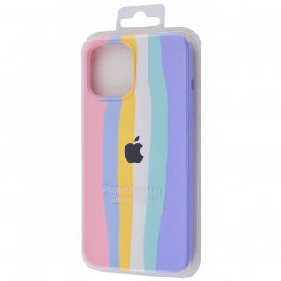 Чохол Rainbow Silicone Case iPhone 12 Pro Max