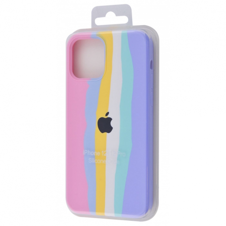 Чохол Rainbow Silicone Case iPhone 12/12 Pro, фото 3