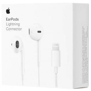 Навушники EarPods with Lightning Connector A+ quality