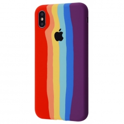 Чохол Rainbow Silicone Case iPhone Xs Max