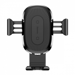 Автоутримувач із бездротовою зарядкою Baseus Gravity Car Mount (Air Outlet Version) 1.67A 10W