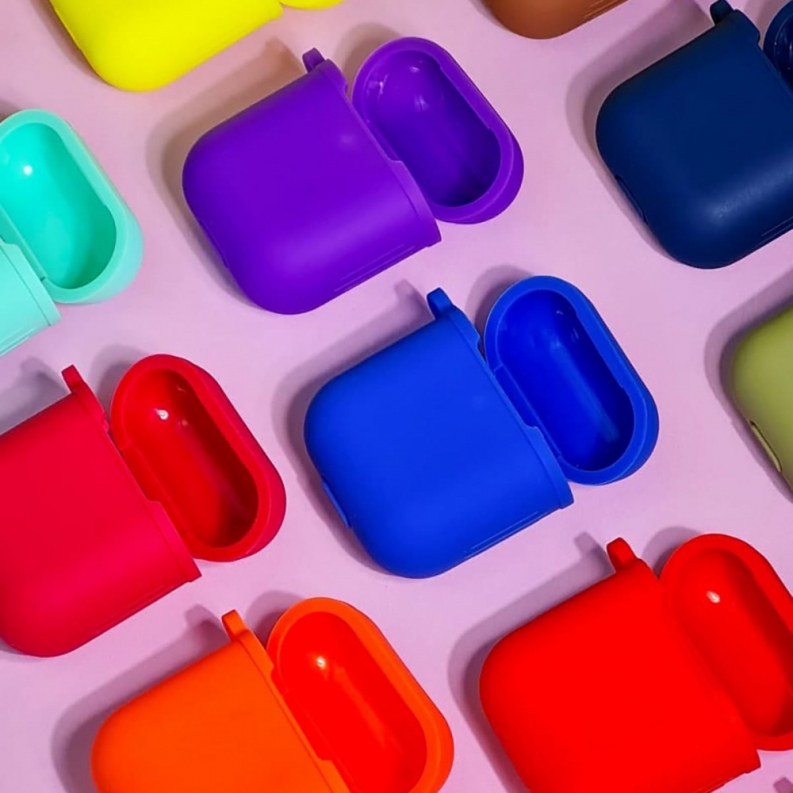 Чохол Silicone Shock-proof case for Airpods 1/2, фото 5