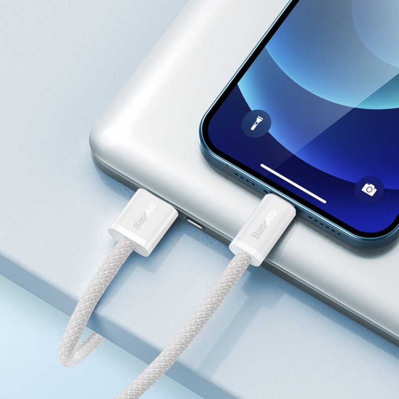 Кабель Baseus Dynamic Series Fast Charging Lightning 2.4A (1m), фото 4