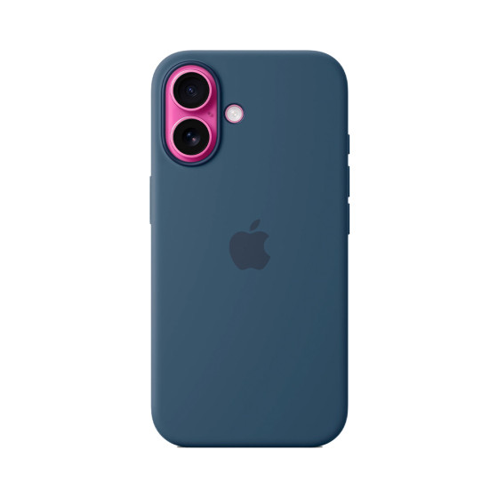 iPhone 16 Silicone Case with MagSafe - Denim (MYY23)