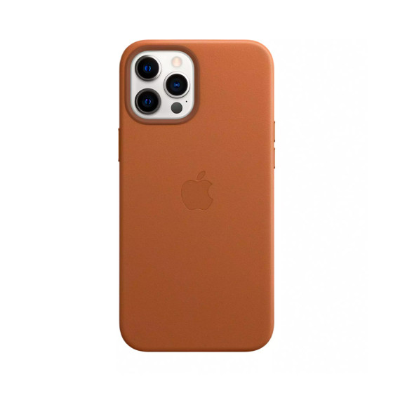 iPhone 12 Pro Max Leather Case with MagSafe - Saddle Brown (MHKL3)