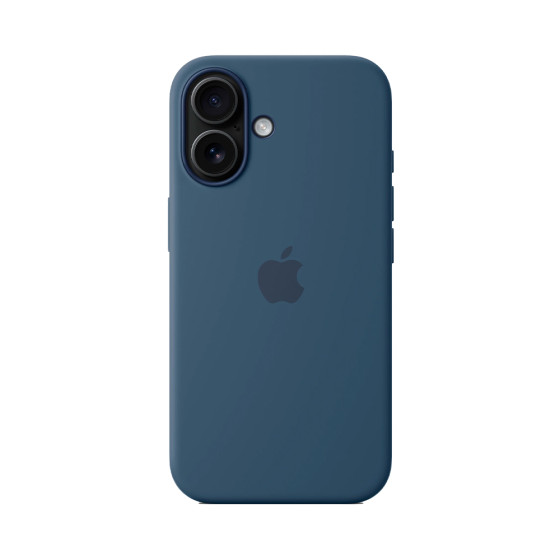 iPhone 16 Silicone Case with MagSafe - Denim (MYY23)