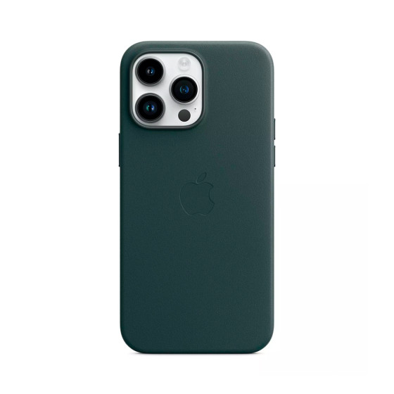 iPhone 14 Pro Max Leather Case с MagSafe - Forest Green (MPPN3)