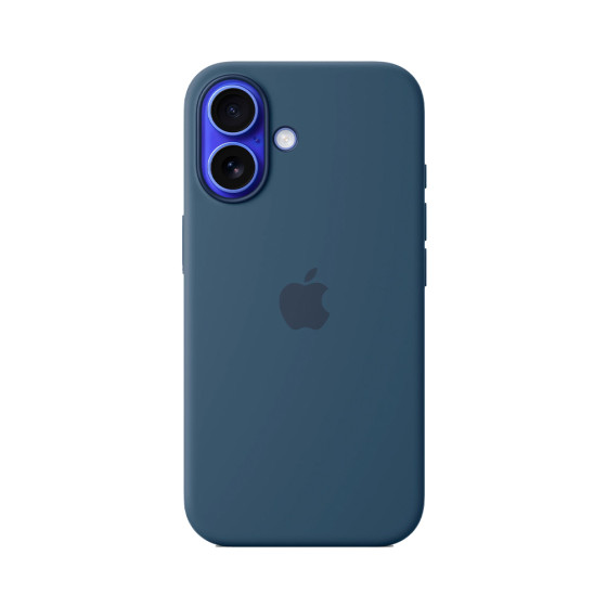 iPhone 16 Silicone Case with MagSafe - Denim (MYY23)