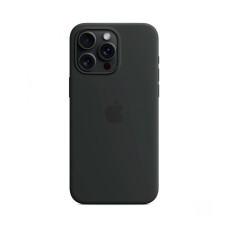 iPhone 15 Pro Max Silicone Case with MagSafe - Black (MT1M3)