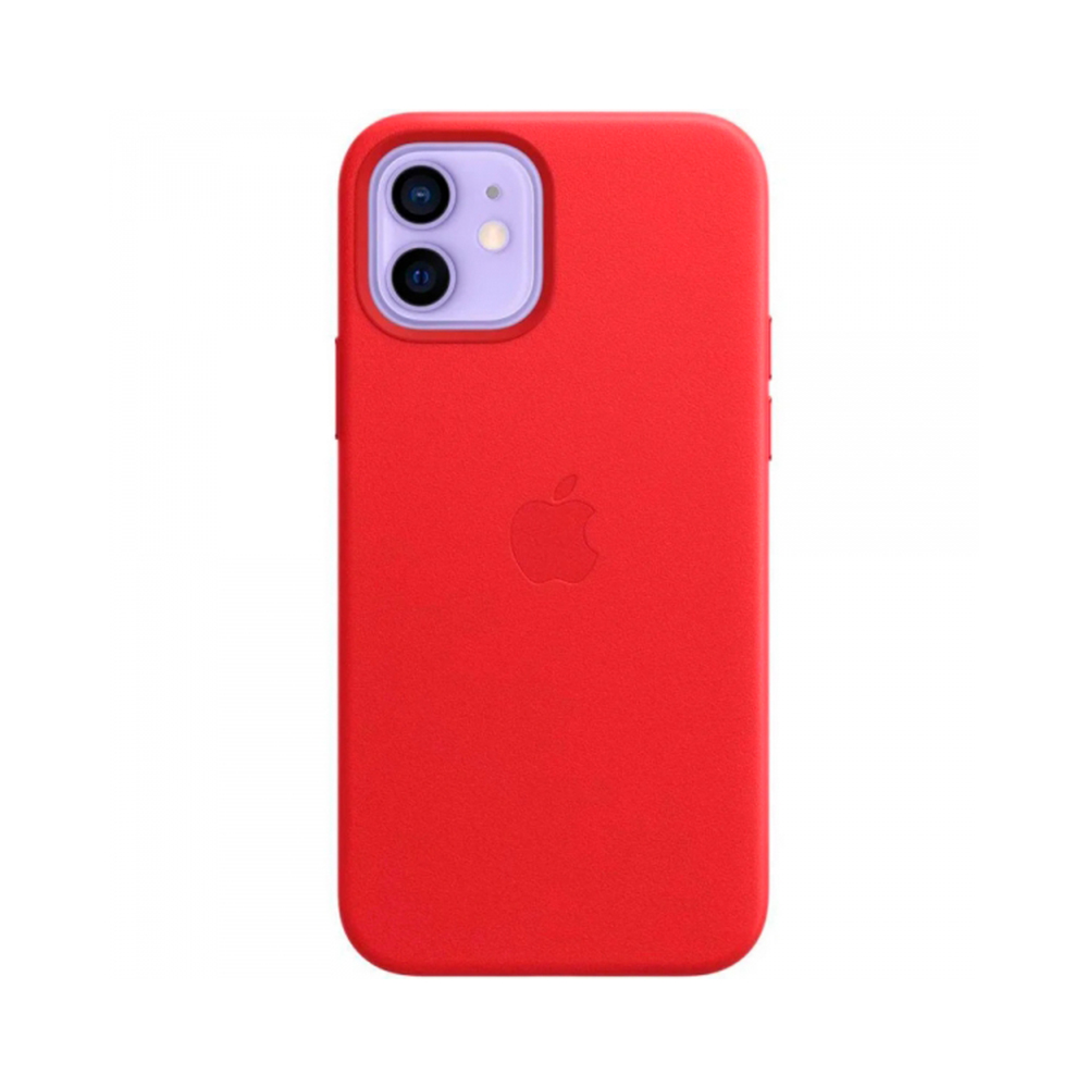 iPhone 12/12 Pro Leather Case с MagSafe - PRODUCT RED (MHKD3)