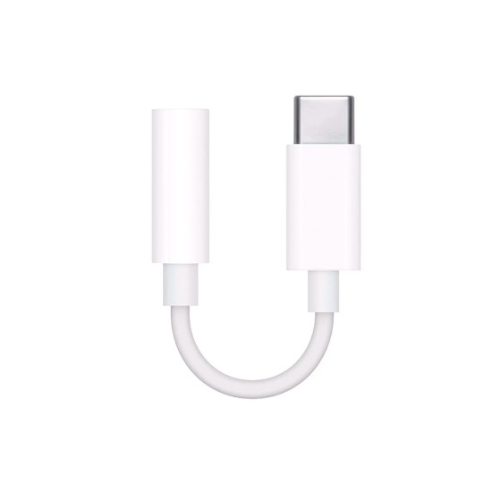 Apple USB-C to 3.5 mm Headphone Jack Adapter (MU7E2/MW2Q3)