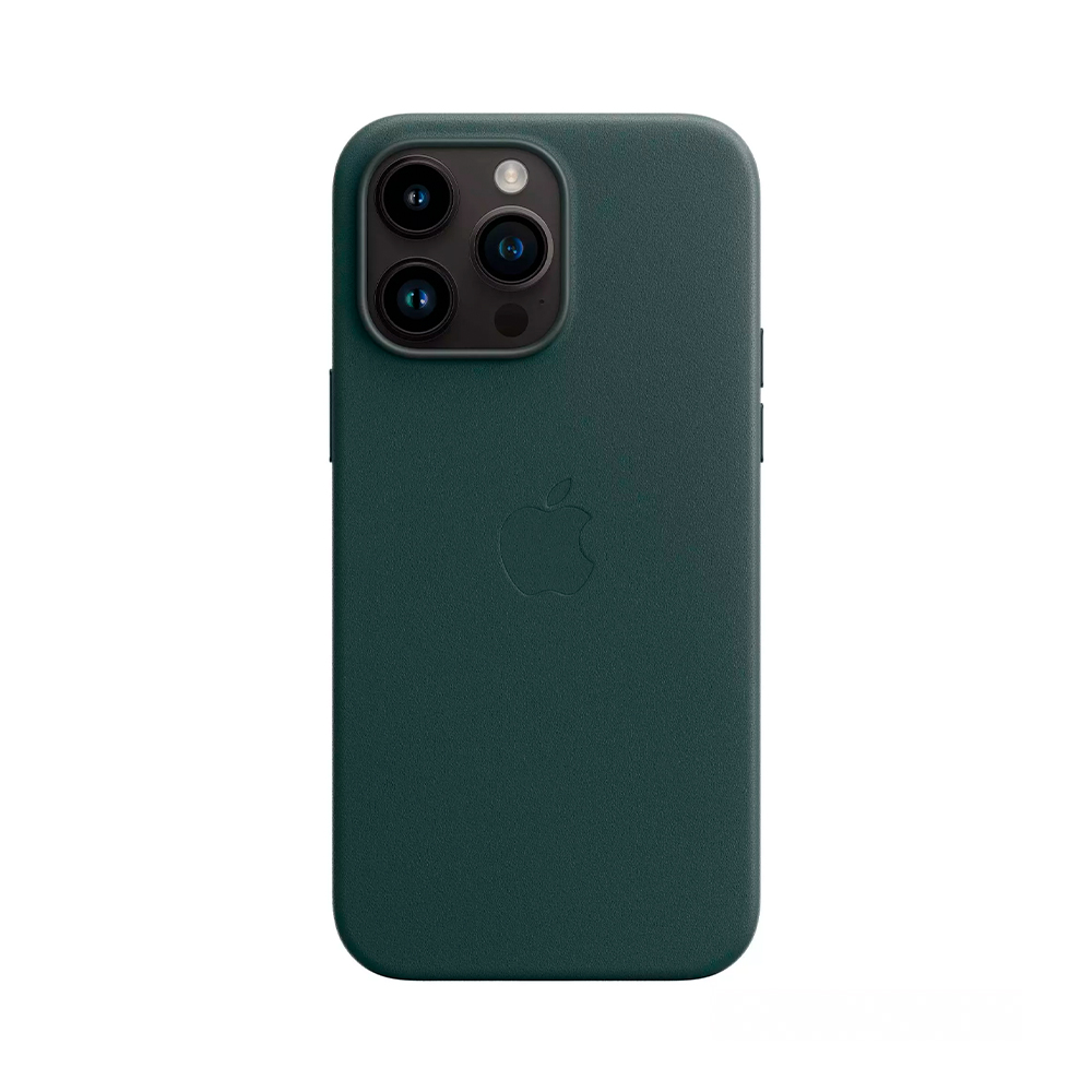 iPhone 14 Pro Max Leather Case с MagSafe - Forest Green (MPPN3)