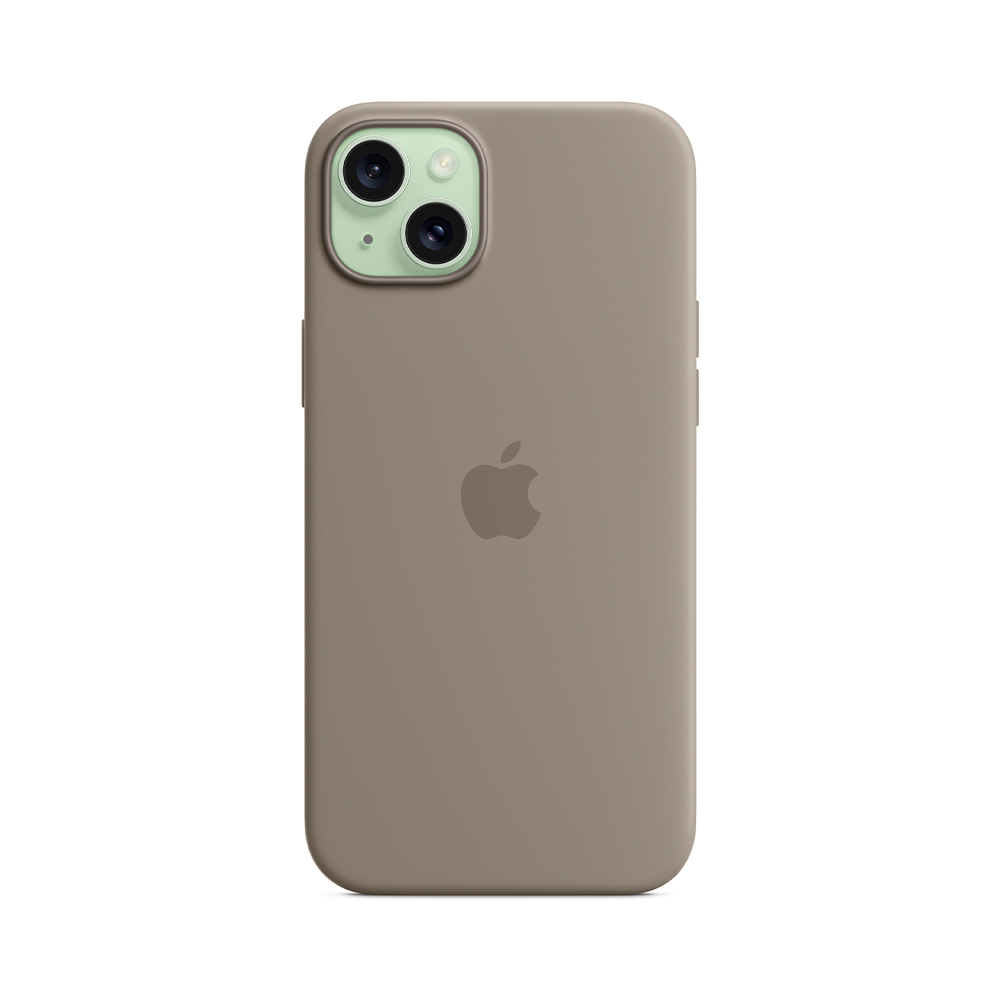 iPhone 15 Plus Silicone Case с MagSafe - Clay (MT133)