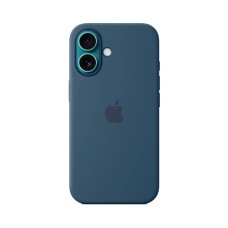 iPhone 16 Silicone Case with MagSafe - Denim (MYY23)