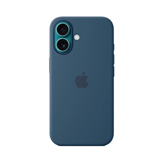 iPhone 16 Silicone Case with MagSafe - Denim (MYY23)
