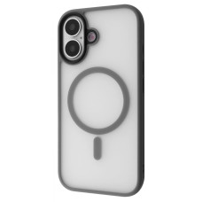 Чехол WAVE Matte Insane Case with Magnetic Ring iPhone 17 gray
