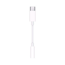 Apple USB-C to 3.5 mm Headphone Jack Adapter (MU7E2/MW2Q3)