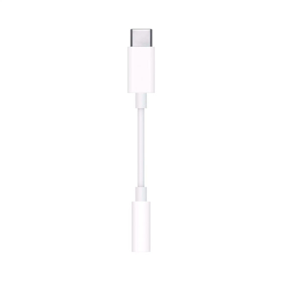 Apple USB-C to 3.5 mm Headphone Jack Adapter (MU7E2/MW2Q3)