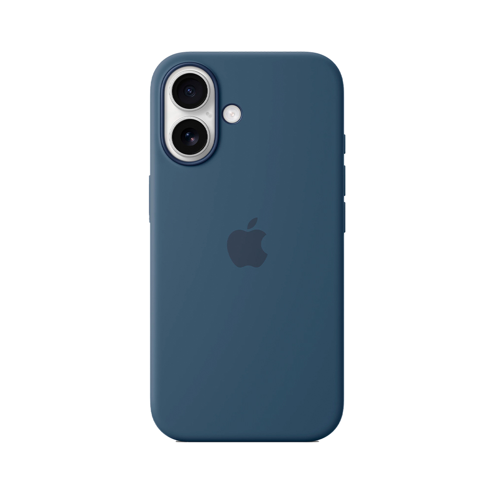 iPhone 16 Silicone Case with MagSafe - Denim (MYY23)