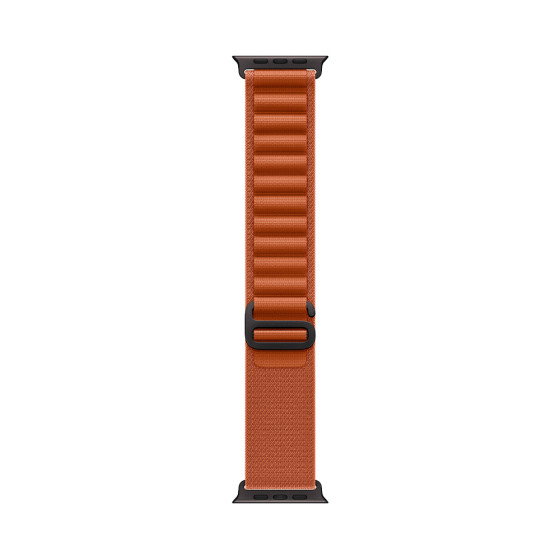 Apple Alpine Loop Band Small для Watch 49mm - Black Titanium Finish - Tan (MYQ03)