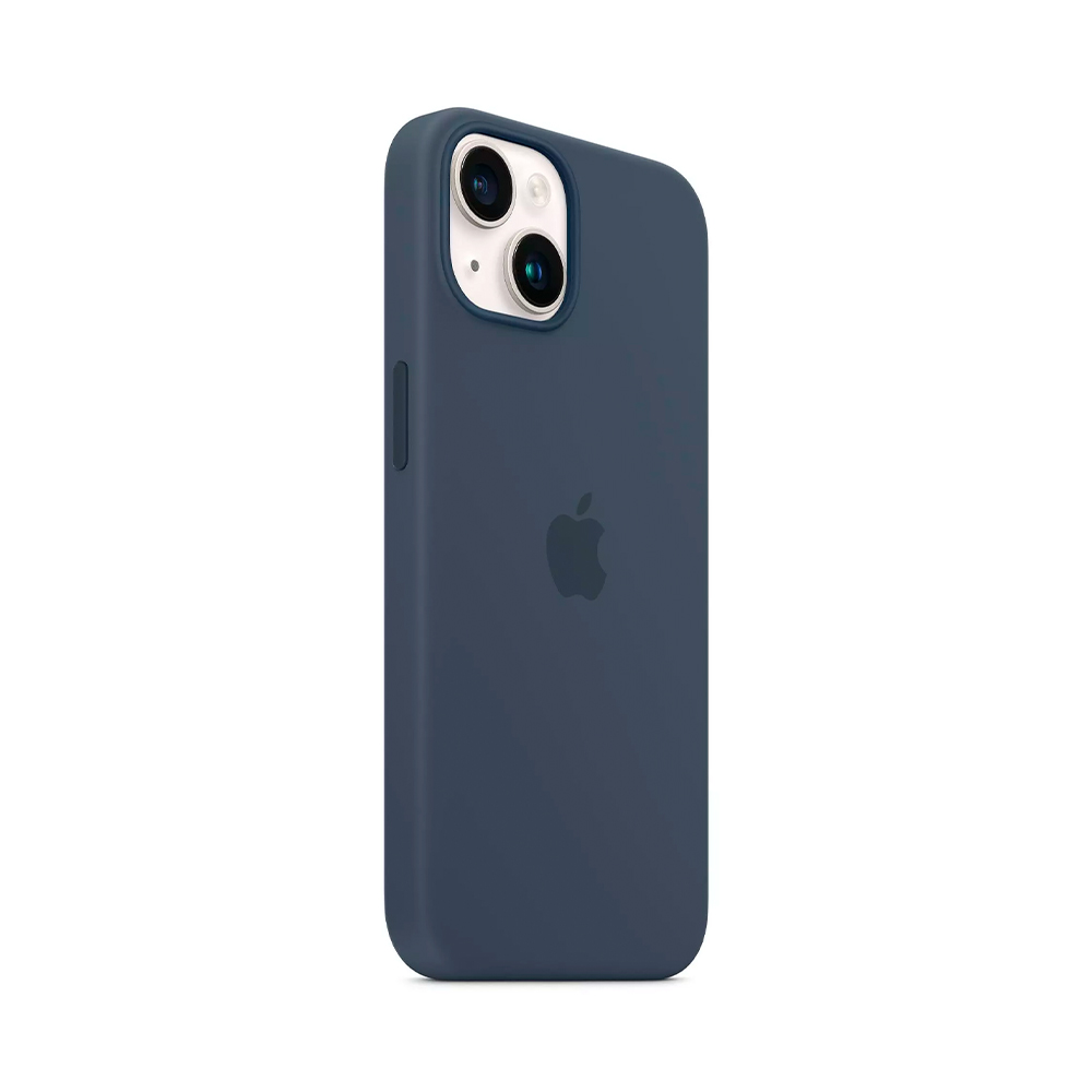 iPhone 14 Silicone Case with MagSafe - Storm Blue (MPRV3)