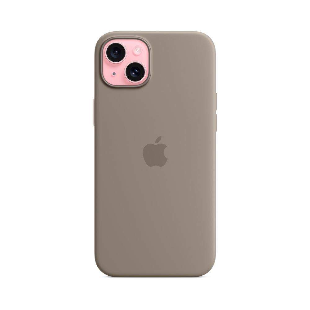 iPhone 15 Plus Silicone Case с MagSafe - Clay (MT133)