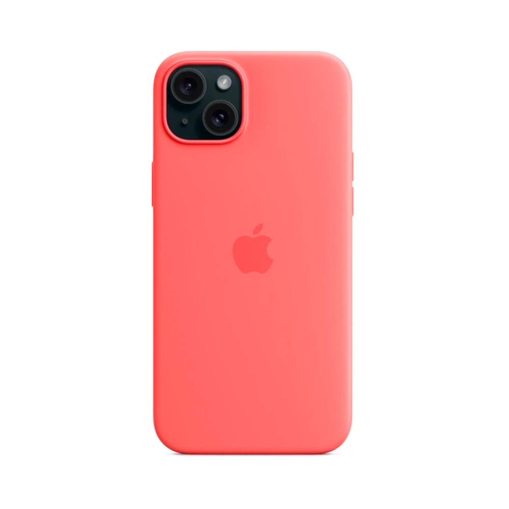 iPhone 15 Plus Silicone Case с MagSafe - Guava (MT163)