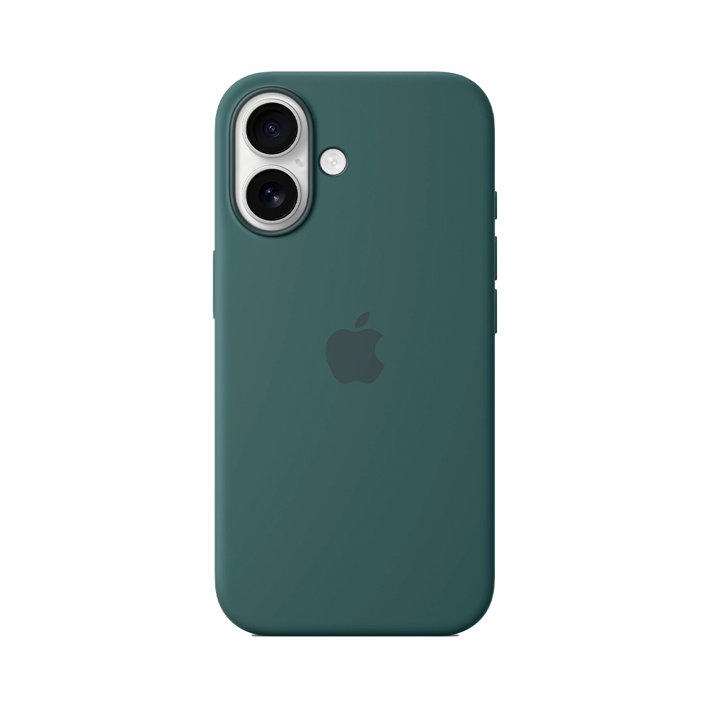 iPhone 16 Silicone Case с MagSafe - Lake Green (MYY83)