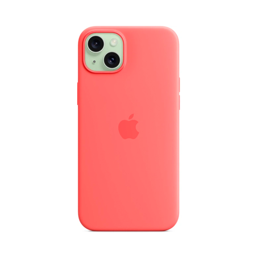 iPhone 15 Plus Silicone Case с MagSafe - Guava (MT163)