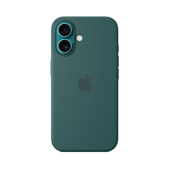 iPhone 16 Silicone Case с MagSafe - Lake Green (MYY83)