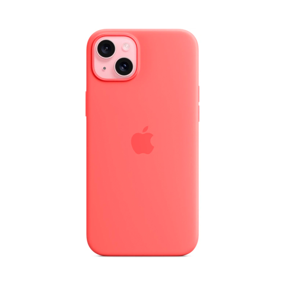 iPhone 15 Plus Silicone Case с MagSafe - Guava (MT163)