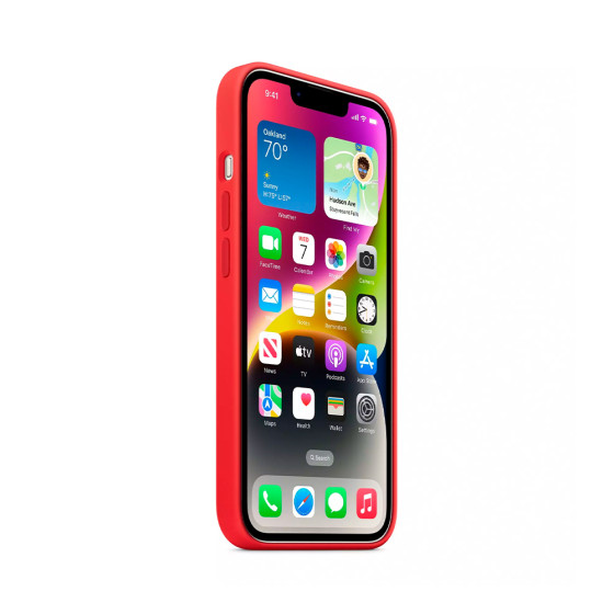 iPhone 14 Silicone Case with MagSafe - PRODUCT RED (MPRW3)