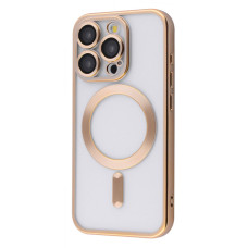 Чехол Metal Matte Case с Magnetic Ring iPhone 16 Pro desert titanium
