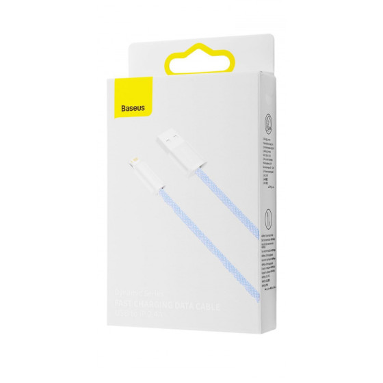Кабель Baseus Dynamic Series Fast Charging Lightning 2.4A (1m) slate gray