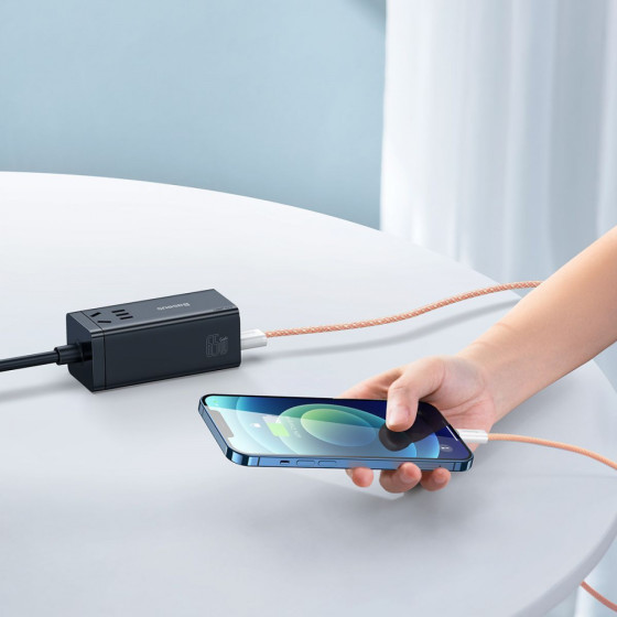 Кабель Baseus Dynamic Series Fast Charging Lightning 2.4A (1m) slate gray