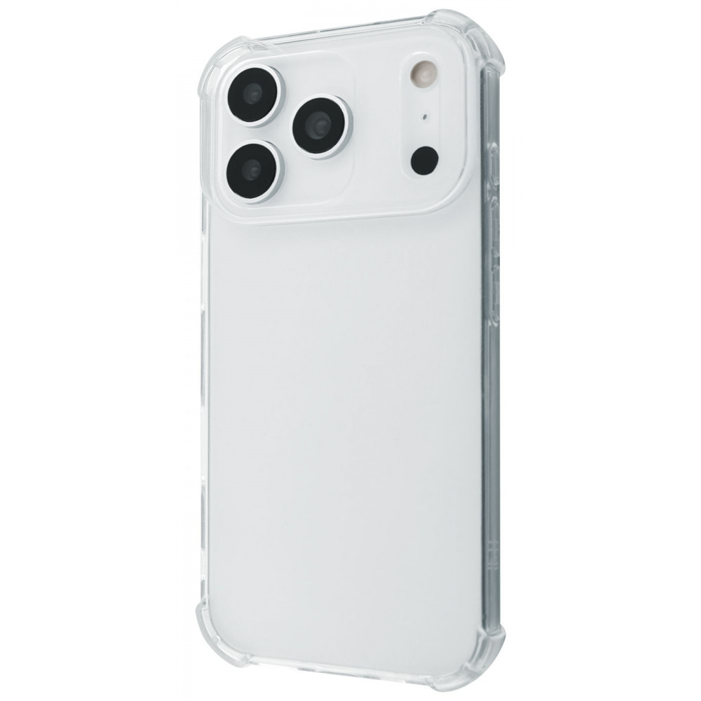 Чехол WXD силикон 0.8 mm HQ iPhone 17 Pro transparent