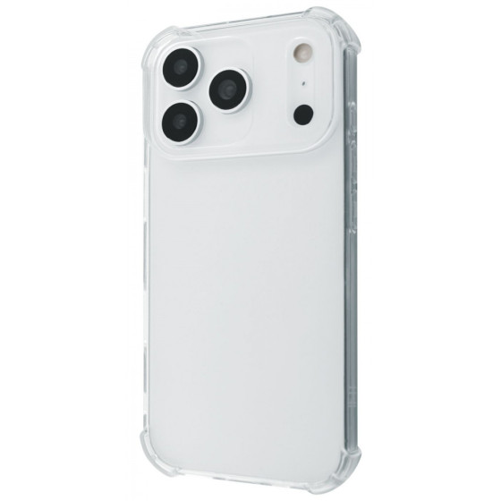 Чехол WXD силикон 0.8 mm HQ iPhone 17 Pro transparent