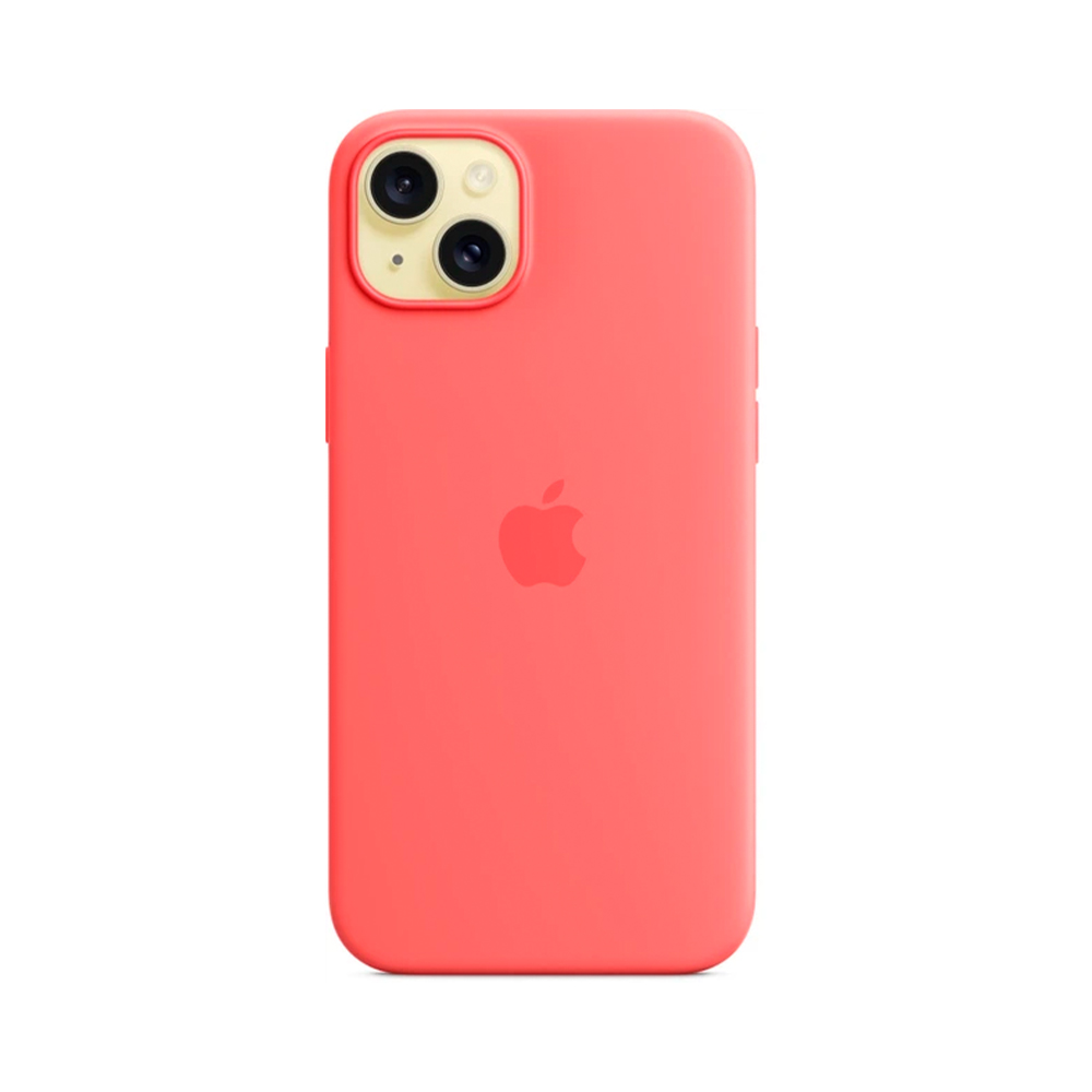 iPhone 15 Plus Silicone Case с MagSafe - Guava (MT163)