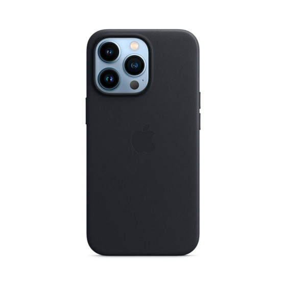 iPhone 13 Pro Leather Case с MagSafe - Midnight (MM1H3)