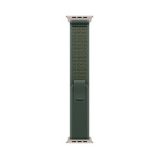 Apple Trail Loop Band M/L для Watch 49mm - Natural Titanium Finish - Green (MXTP3)