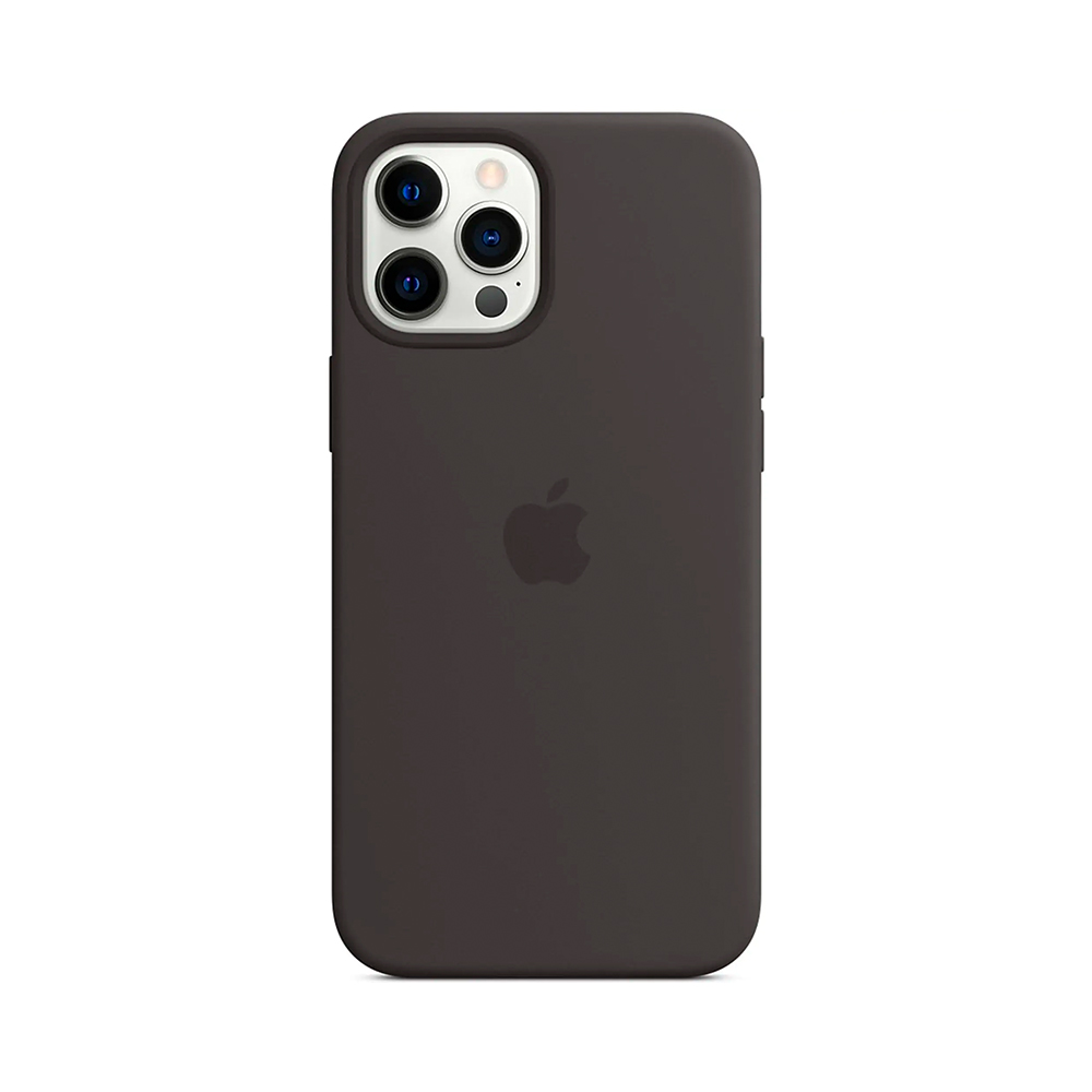 iPhone 12 Pro Max Silicone Case with MagSafe - Black (MHLG3)
