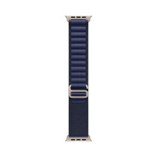 Apple Alpine Loop Band Small для Watch 49mm - Natural Titanium Finish - Navy (MXMX3)
