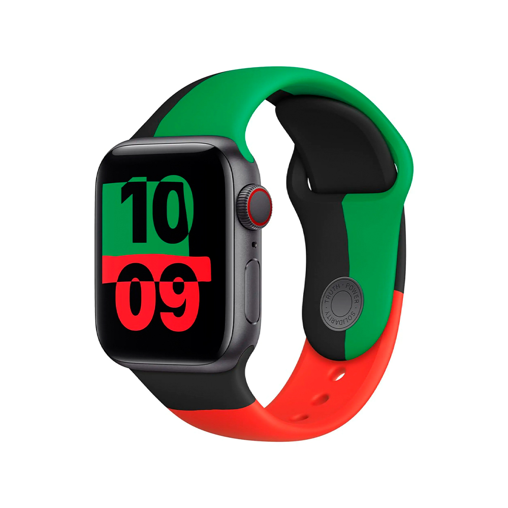 Apple Watch Sport Band 38/40/41mm Black Unity (MJ4V3)