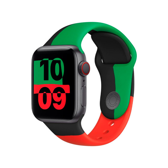 Apple Watch Sport Band 38/40/41mm Black Unity (MJ4V3)