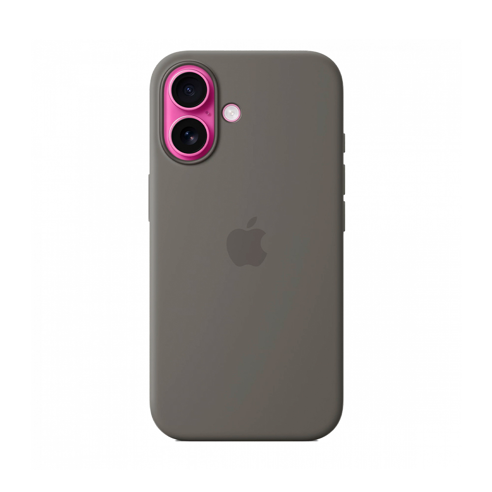 iPhone 16 Silicone Case с MagSafe - Stone Gray (MYY33)