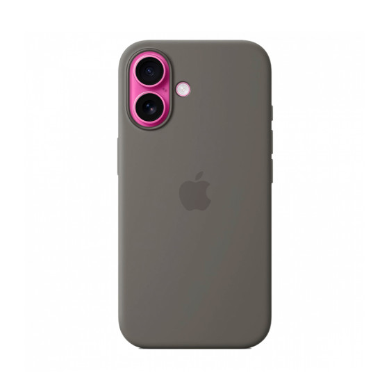 iPhone 16 Silicone Case с MagSafe - Stone Gray (MYY33)